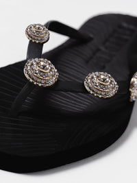 PEARL OCTOPUSS.Y x Sleepers - The Formentera Sandal Black