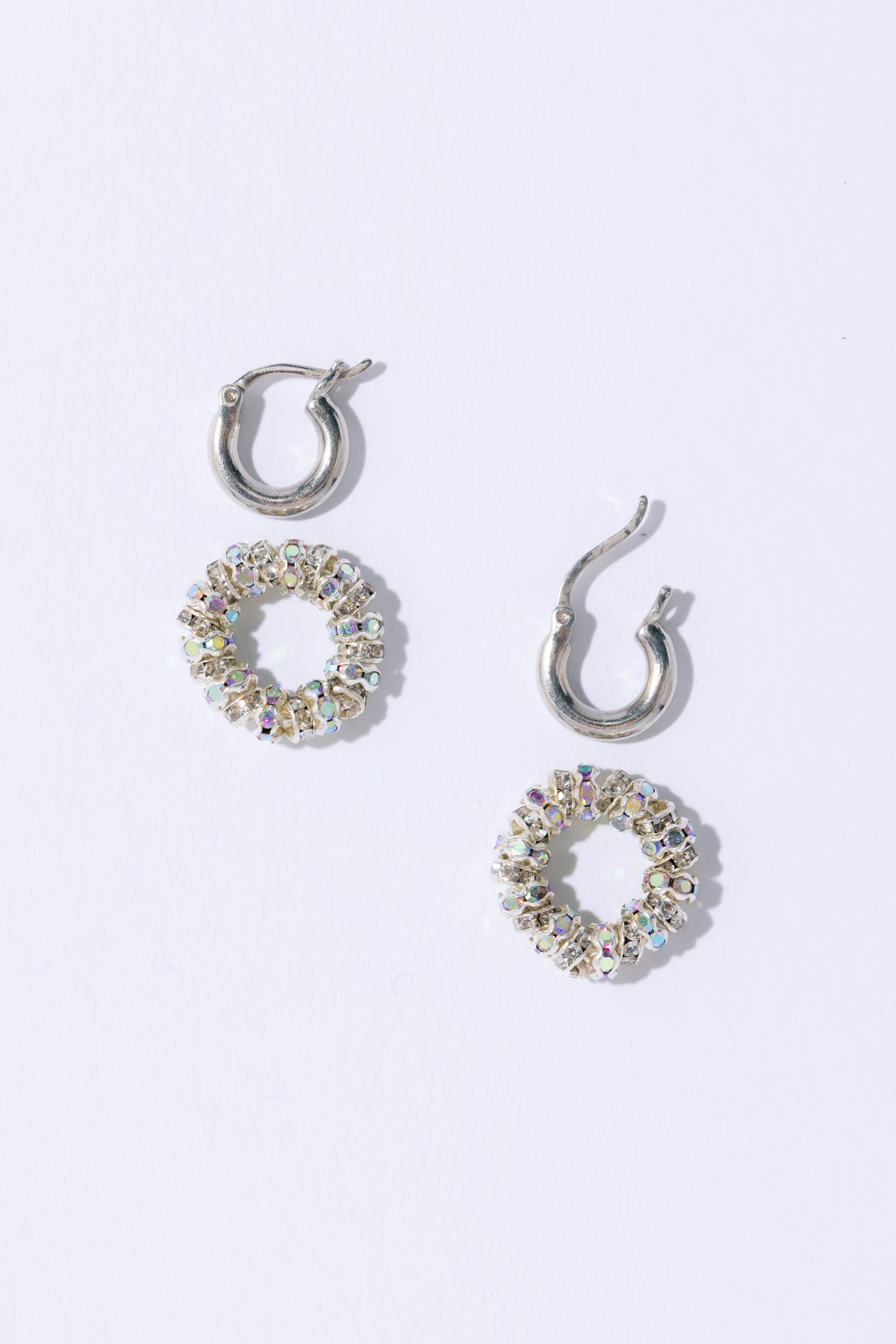 Tiny Créoles Silver