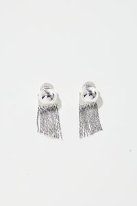 Tiny Medusa Studs Silver