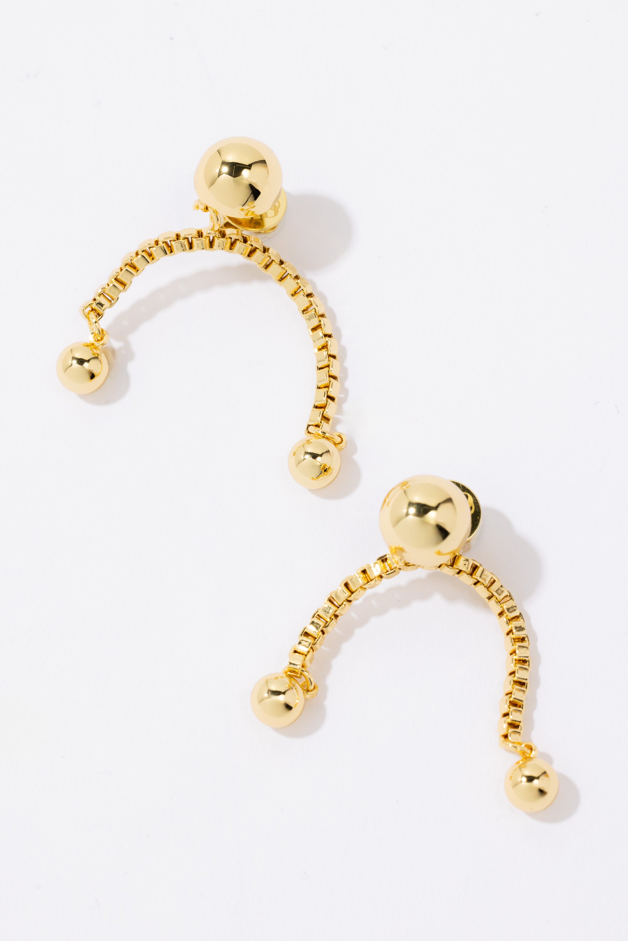 Tiny Solar Studs Gold
