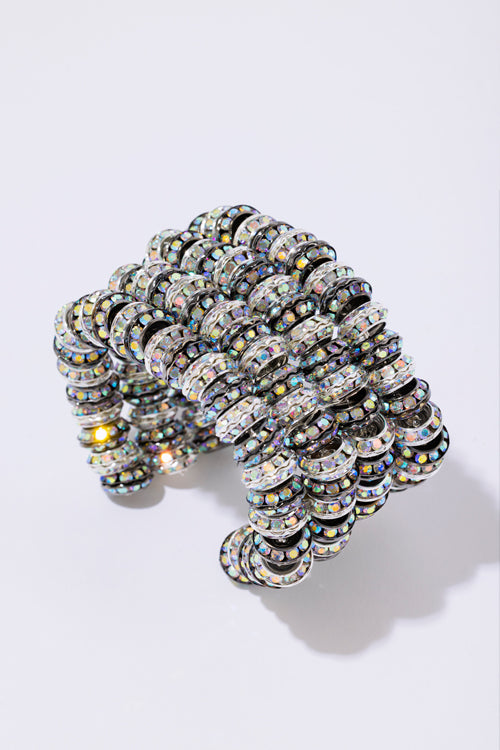 Paris Chained Brooch Zebra