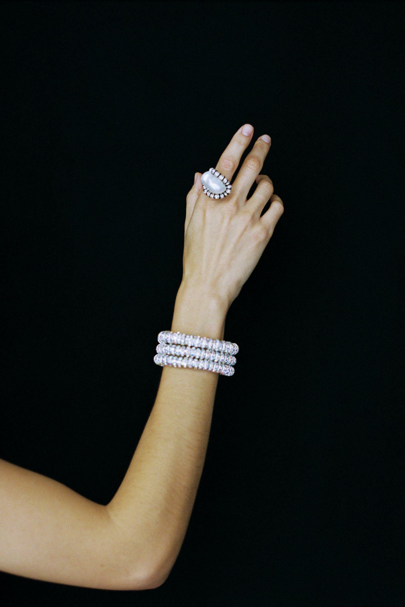 Cleopatra Bangle Silver