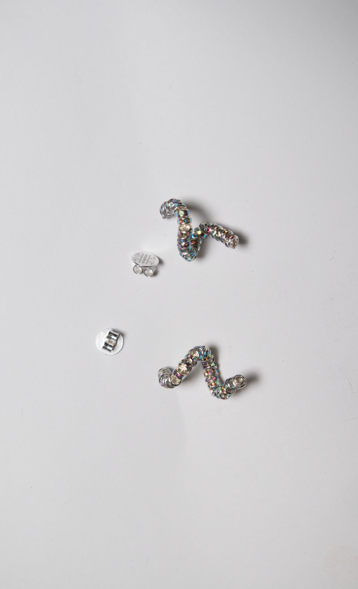 Baby Viper Studs Silver